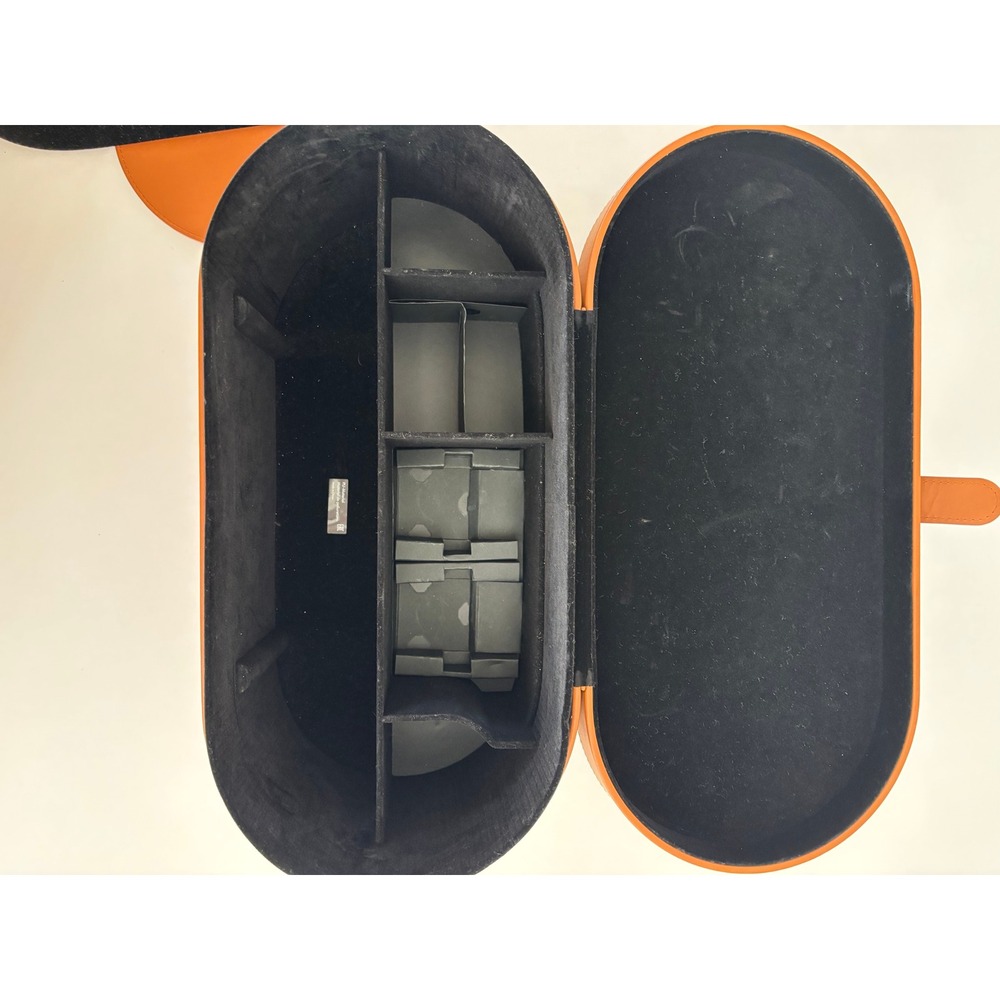 Dyson Airwrap Supersonic‎ Presentation Case Tan Brown Storage Box Magnetic Clasp - Picture 9 of 13